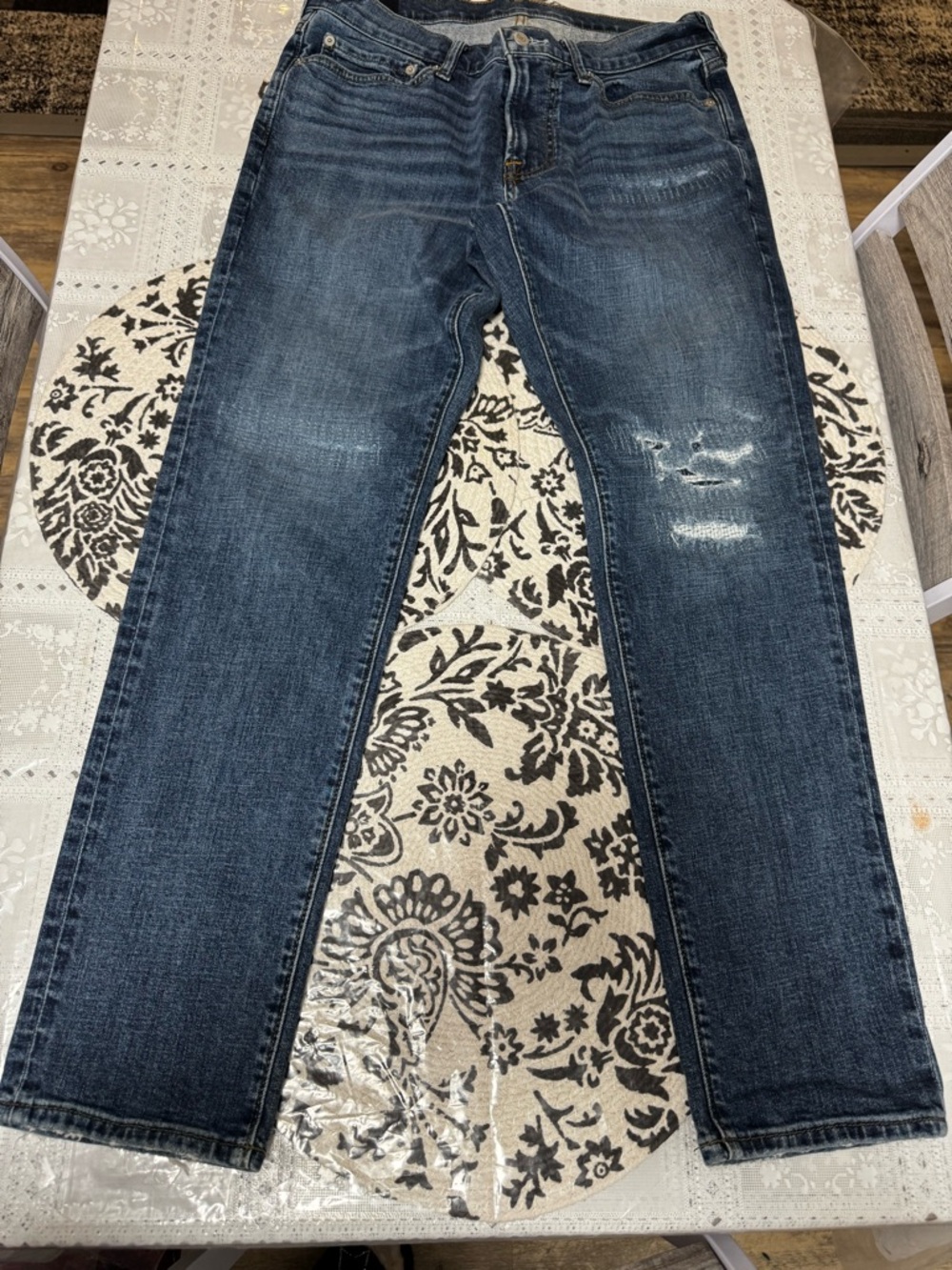 Abercrombie & Fitch Blue Skinny Stretch Jeans